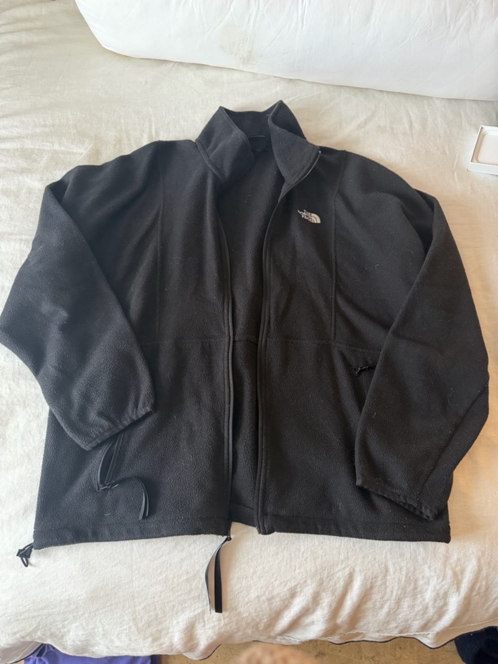 The North Face Black Full-Zip Fleece Jacket